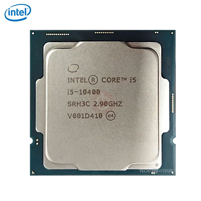 Intel Comet Lake i5 10400 CPU (6 cores,12 Threads,4.3Ghz,12MB Cache)