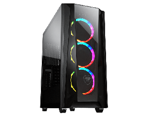 COUGAR Case MX 660 T RGB / Tempered Glass side/ 3 X ARGB VK 120mm Fans/ Front Arcylic