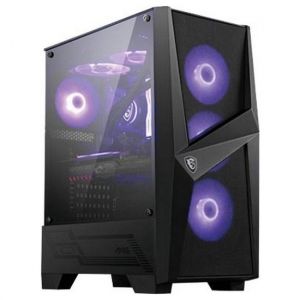 MSI MAG FORGE 101M Mid Tower Gaming PC Case