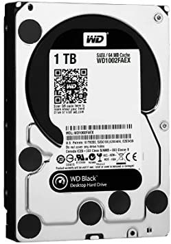 WD Black 1TB HDD (7200rpm)
