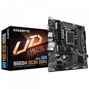 Gigabyte B660m DS3H DDR4 (LGA 1700,4xDDR4,2xM.2)