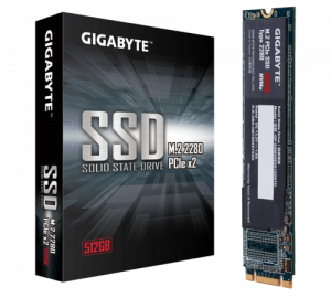 Gigabyte 512GB NVMe SSD (Read Speed 1,100MB/s,M.2 2280)