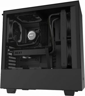 NZXT H510 MATTE  BLACK  (Tempered Glass/ Type c /usb3.1)