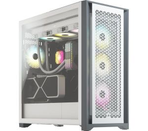 Corsair 5000D Tempered Glass Mid-Tower Case (White)