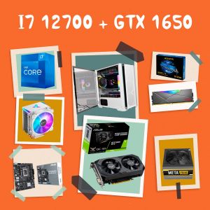 Custom PC Build (I7 12700,RAM 16GB,M.2 512GB,GTX 1650 4GB)