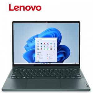 LENOVO Yoga 6 13ALC7 Dark Teal (Touch) (ᴄʜᴀᴛ ᴛᴏ ɢᴇᴛ ᴅɪꜱᴄᴏᴜɴᴛ) (R5 5500U/8GB DDR4 4266/NVMe PCIe Gen 3 512GB/13.3" WUXGA ( 1920x1200 ) Touch Screen/AMD Radeon/W11/Lenovo Digital Pen/1Year/backpack)