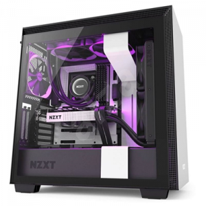 NZXT H710I MATTE WHITE (Tempered Glass/RGB Type c /usb3.1)