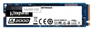 Kingston A2000 250GB NVMe SSD (Read Speed 2,200MB/s,M.2 2280)