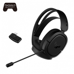 Asus Tuf Gaming H1 Wireless Headset (2.4Ghz,7.1 Surround Sound)